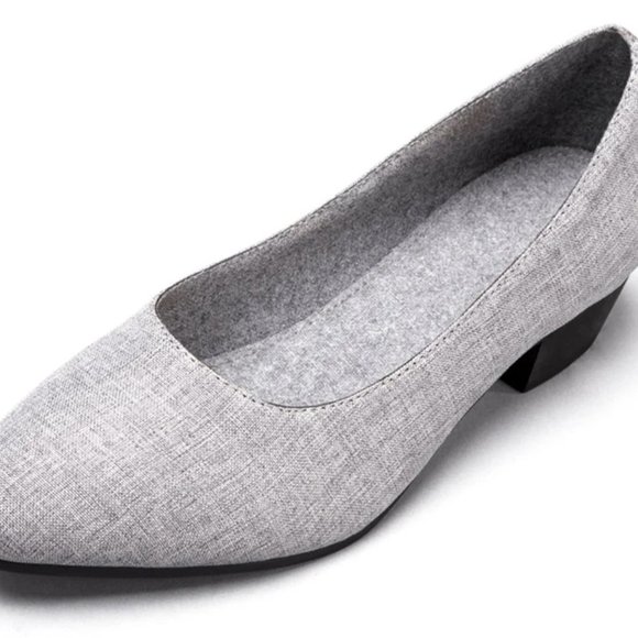 Baubax Women's Dressy Heels - Grey - Size 6 Fit - Picture 2 of 2